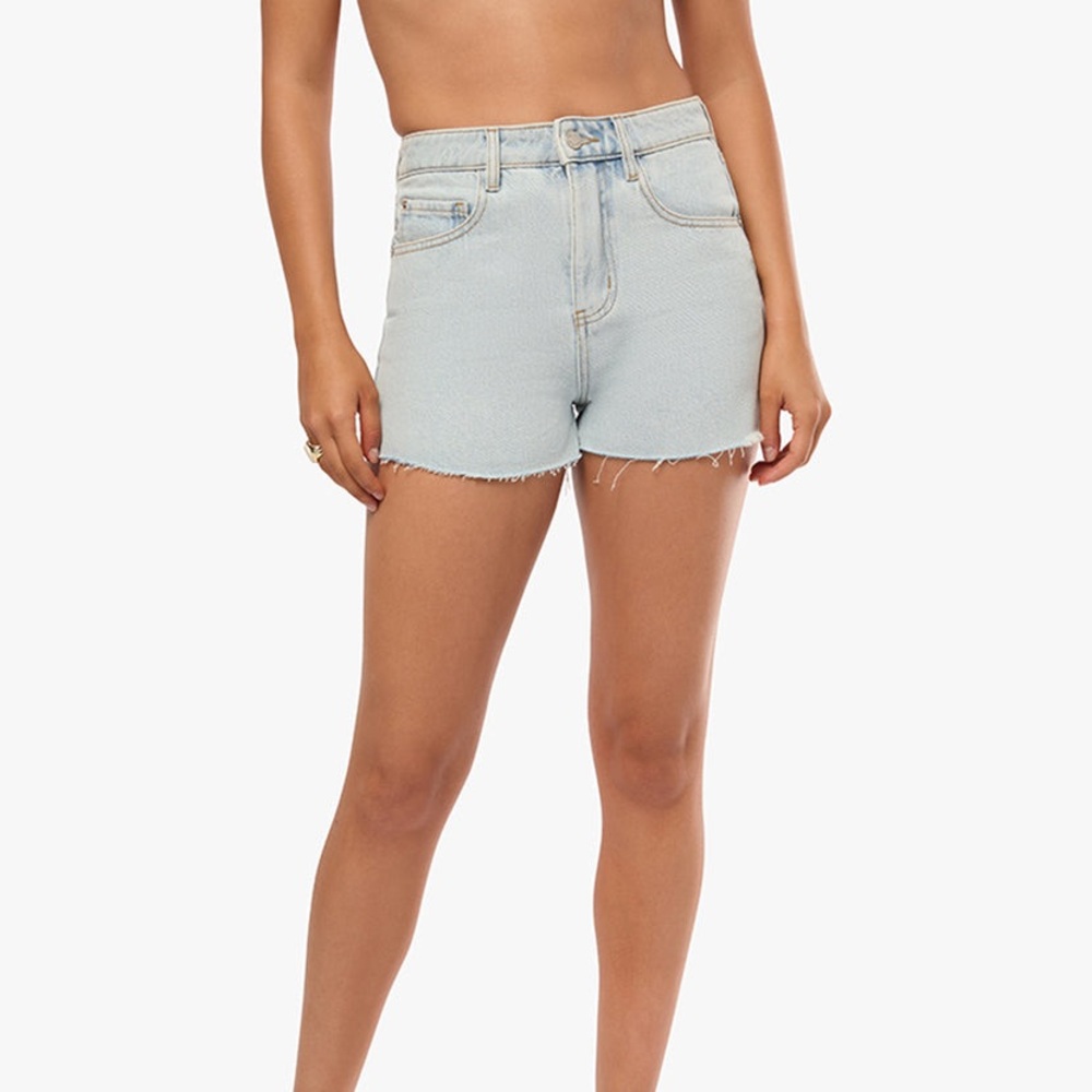 WeWoreWhat Denim High Rise Short. NWT. Super light denim. Never worn.